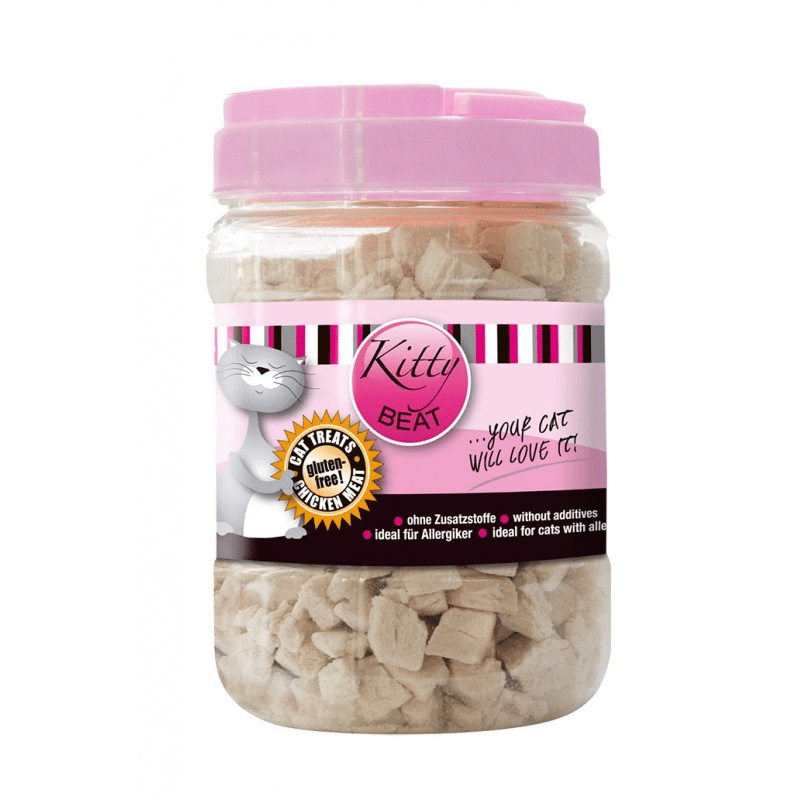 Premios naturales para gatos Kitty Beat 120 gramos