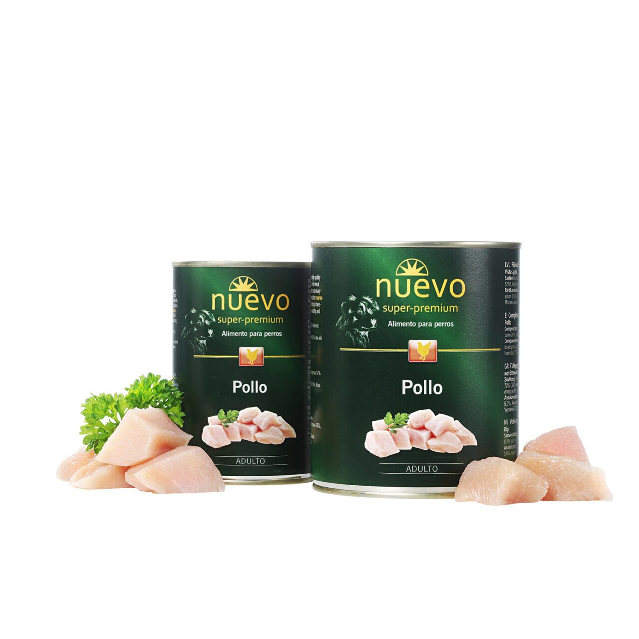 Nuevo Lata Pollo Adulto 400gr