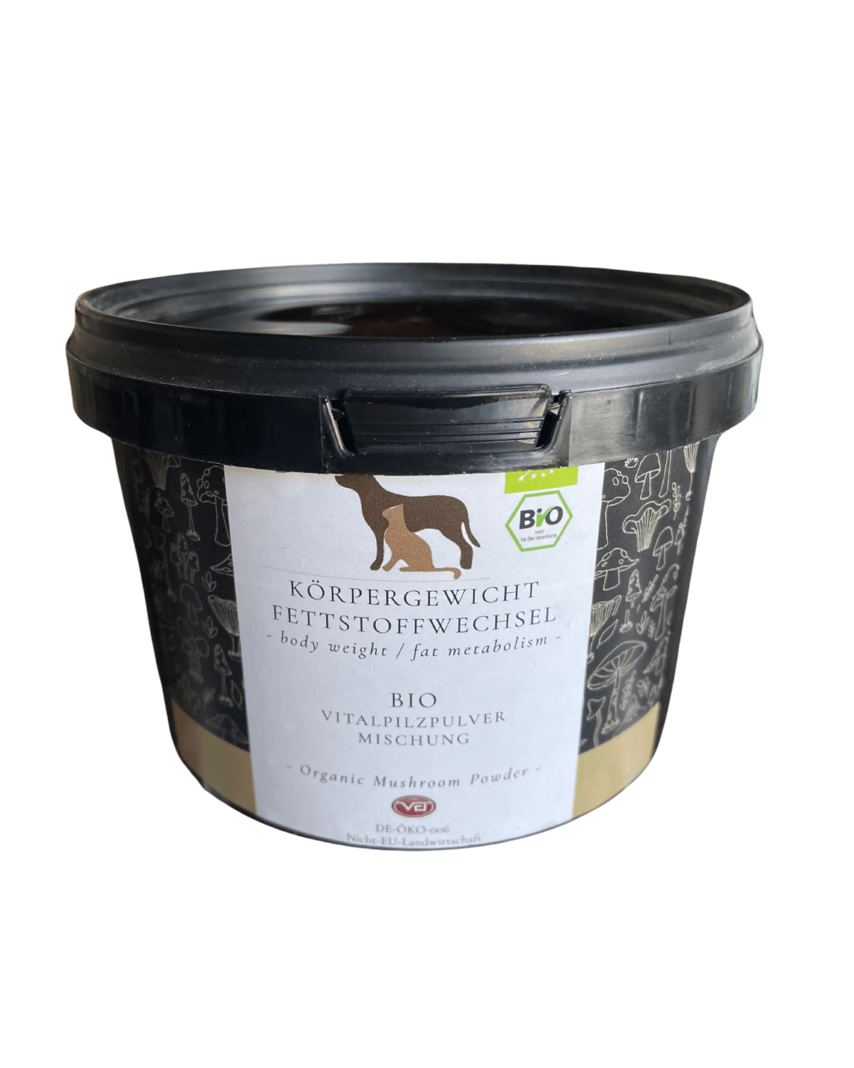 Mezcla de hongos para el metabolismo de las grasas