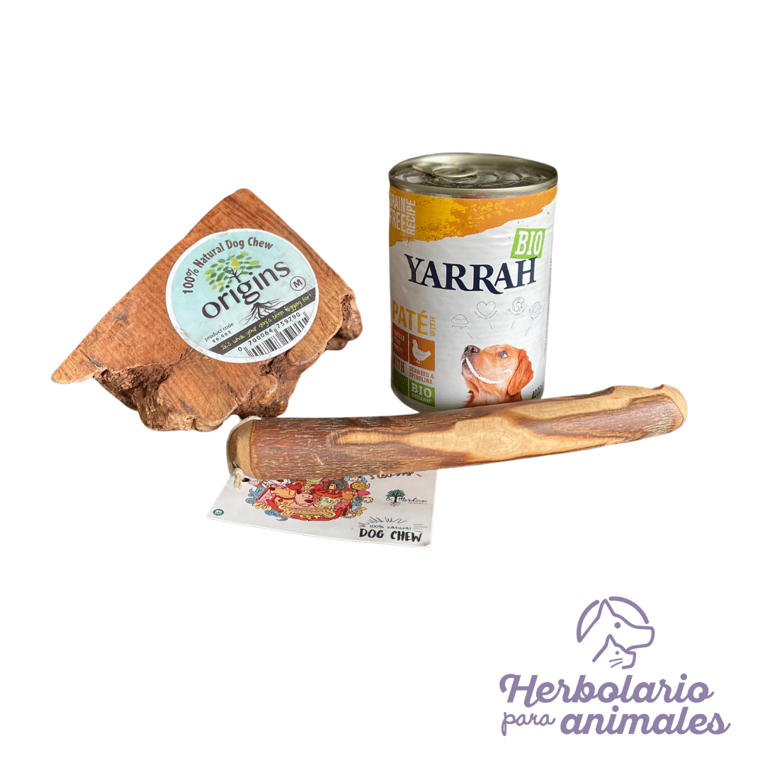 Pack regalo de productos naturales para perros