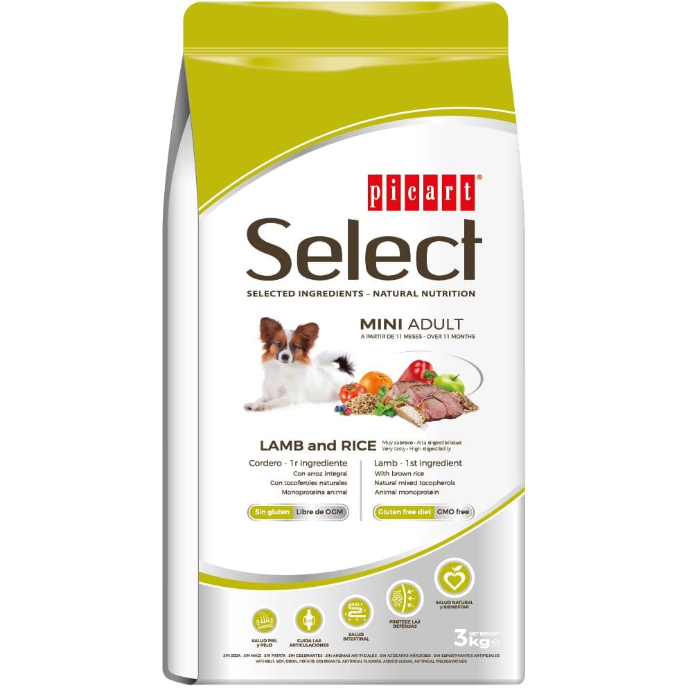 Picart Select Mini Adult Cordero y Arroz