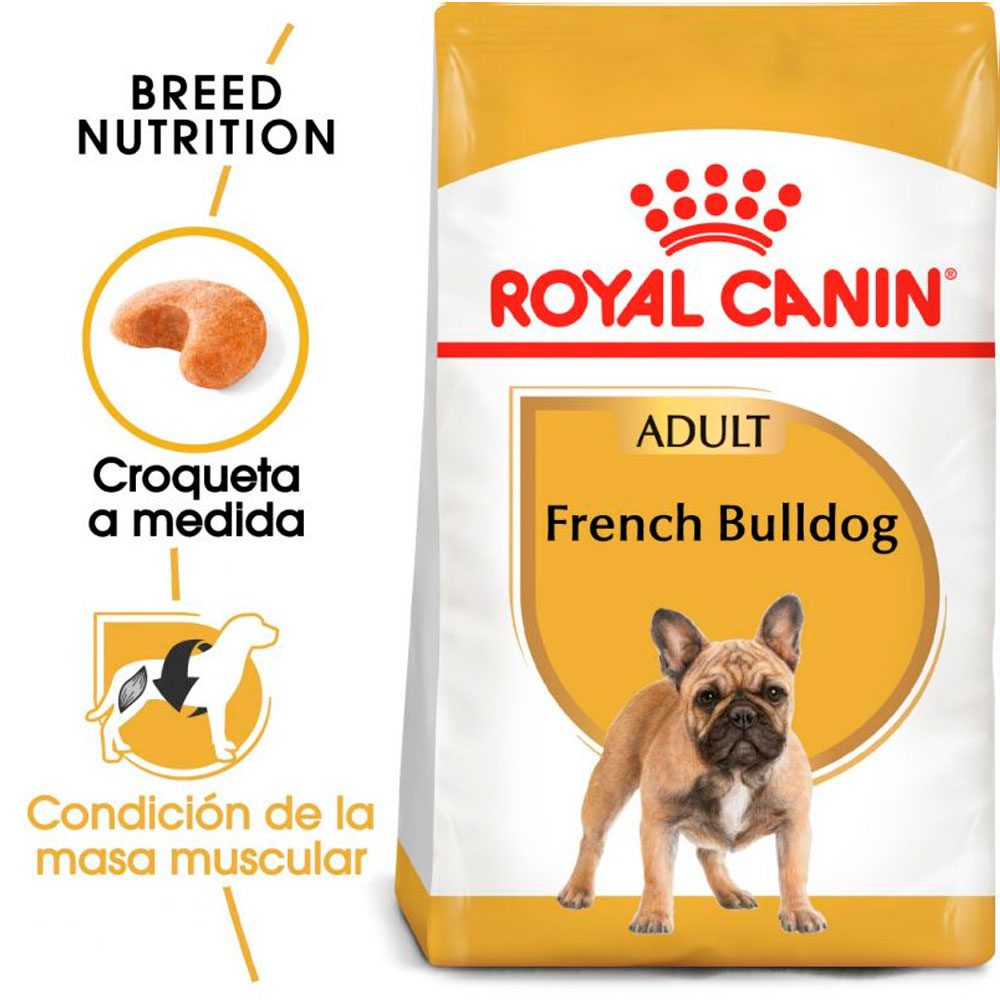 Royal Canin Bulldog Frances Adult 3kg, 9kg y Pack 2x9kg