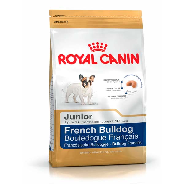 Royal Canin Bulldog Francés Junior | Pienso para Bulldog Francés Junior (10kg)
