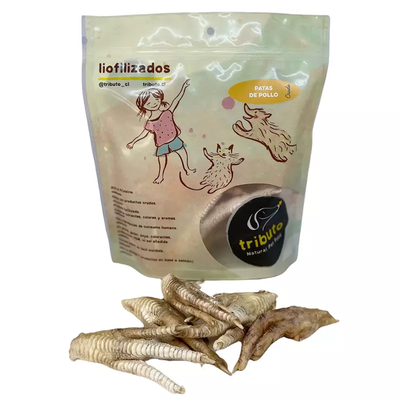 Tributo Snack Liofilizado Patas de pollo