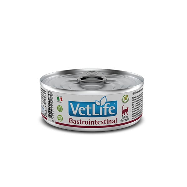 Latas Vet Life Gastrointestinal Gato x 12