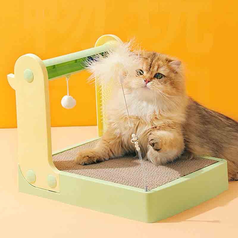 Centro de Juegos y Rascador Interactivo para Gatos: Increíble Estimulación Completa en un Solo Producto - Imagen 4