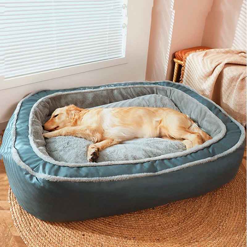 Cama Nido Perro de Lujo Talla L, 3 tributos Exclusiva, Cómoda y Antiestrés - Imagen 6