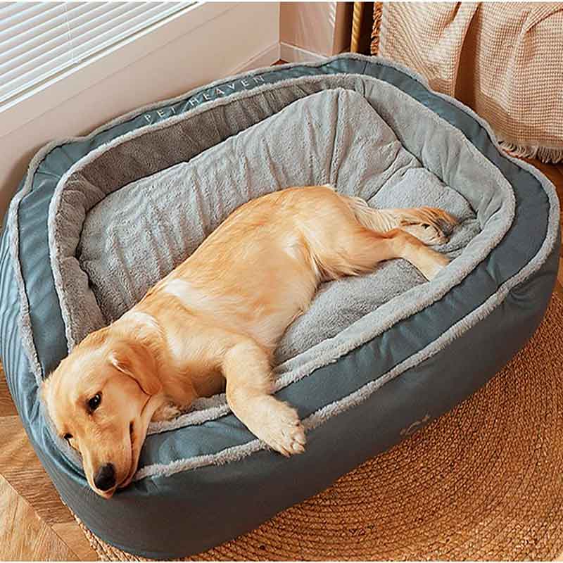 Cama Nido Perro de Lujo Talla L, 3 tributos Exclusiva, Cómoda y Antiestrés - Imagen 4
