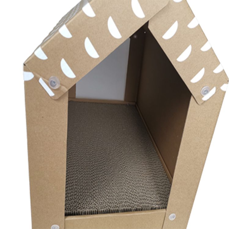 Casa Rascador de Cartón para Gatos: Sorprendente precio, 3 Comodidad, Juego y Estilo Ecológico - Imagen 4