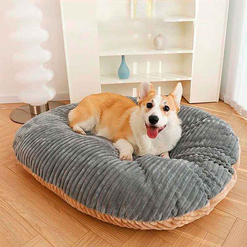 Cama Perro L Cojín, 4 rázones, reversible, lavable, comoda y económica - Imagen 4