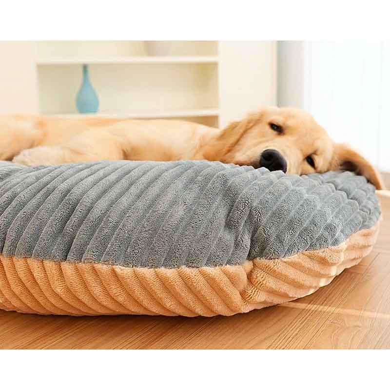 Cama Perro L Cojín, 4 rázones, reversible, lavable, comoda y económica - Imagen 6