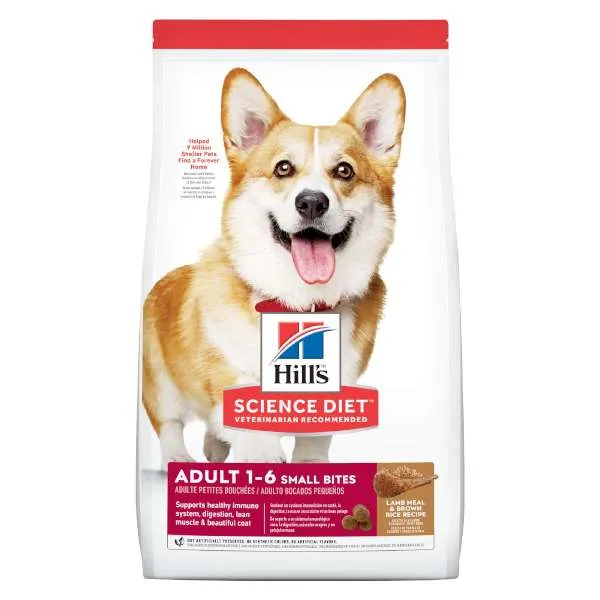 HILLS SCIENCE DIET MAINTENANCE PARA PERROS ADULT LAMB & RICE Small Bites