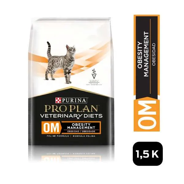 Pro Plan Veterinary Diets FELINE OM OBESITY MANAGEMENT 1.5 Kg