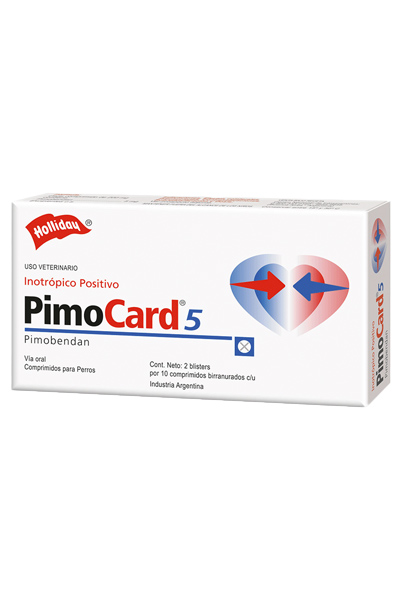 PIMOCARD 5 -Pimobendan x 20 pastillas