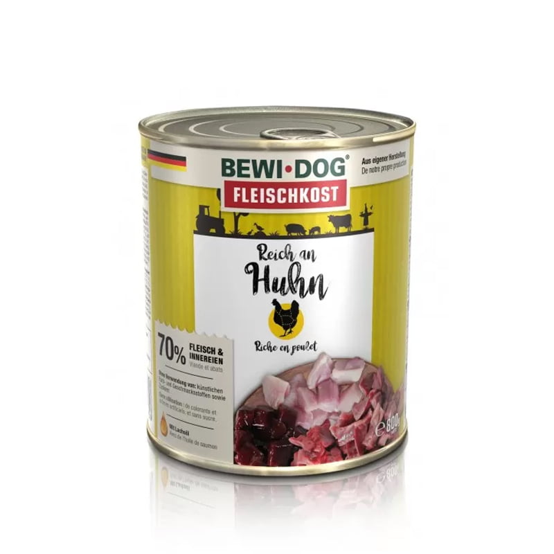 Bewidog Pollo Lata 800 gr