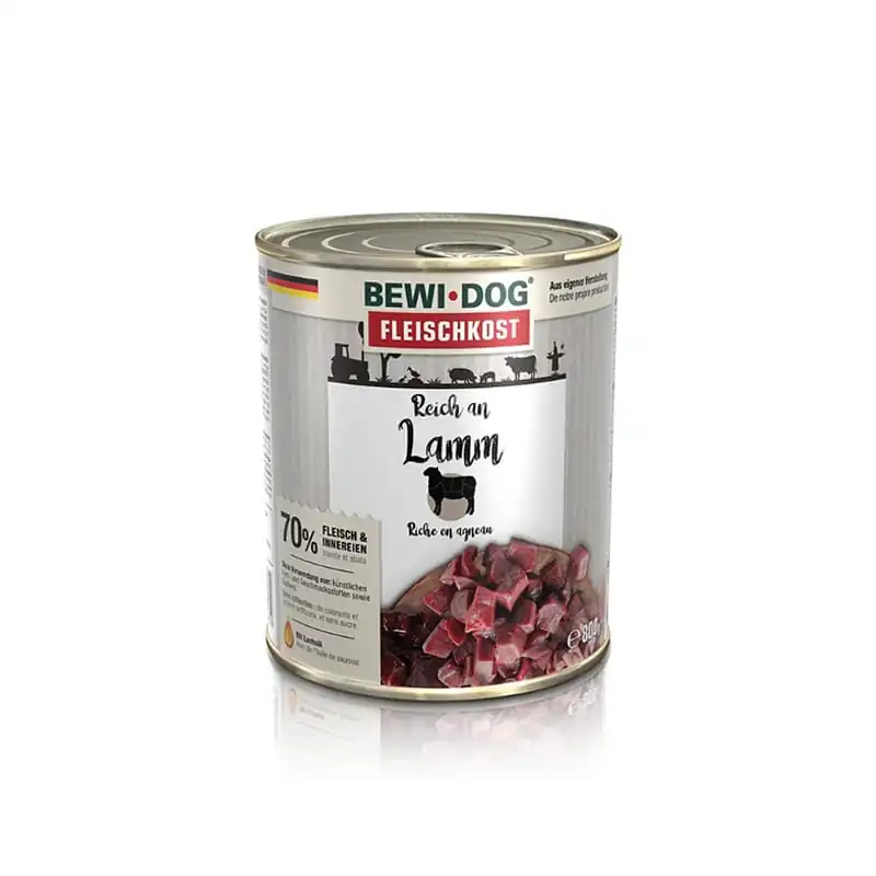 Bewidog Cordero Lata 400 gr ¡NUEVO!