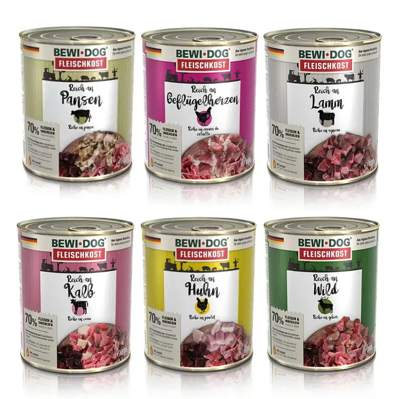 Bewidog PACK Latas 400 gr ¡NUEVO!