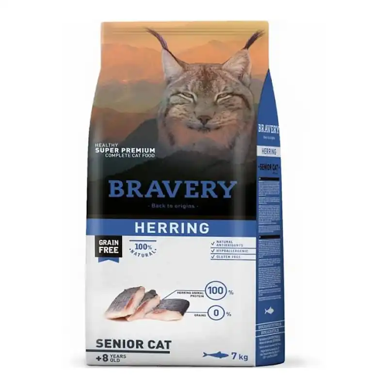 Bravery Herring Senior Cat 2 kg