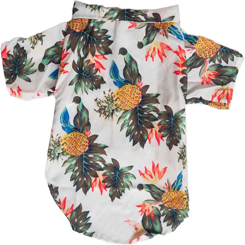 Camisa de Perritos Blanca con Piña - Imagen 8