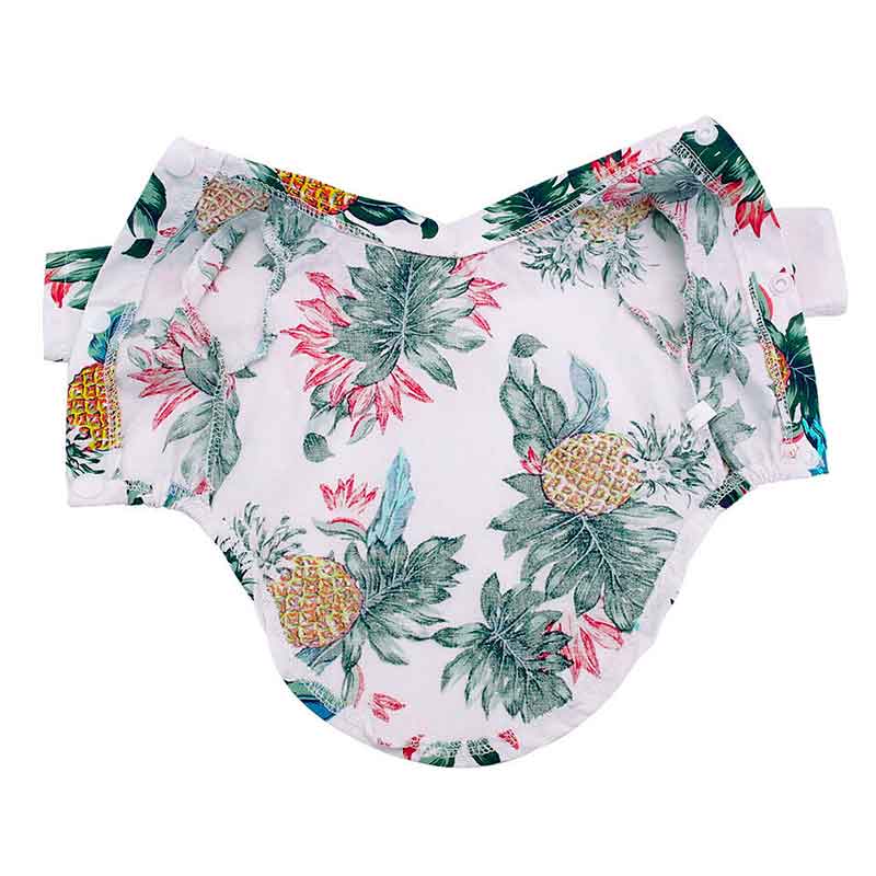 Camisa de Perritos Blanca con Piña - Imagen 7