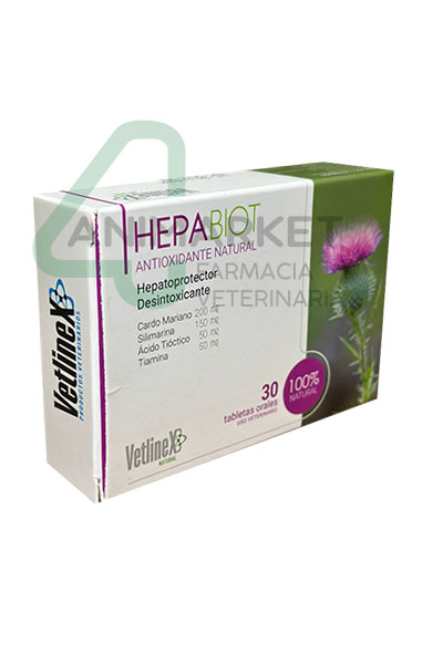 HEPABIOT Hepatoprotector Natural x 30 Pastillas