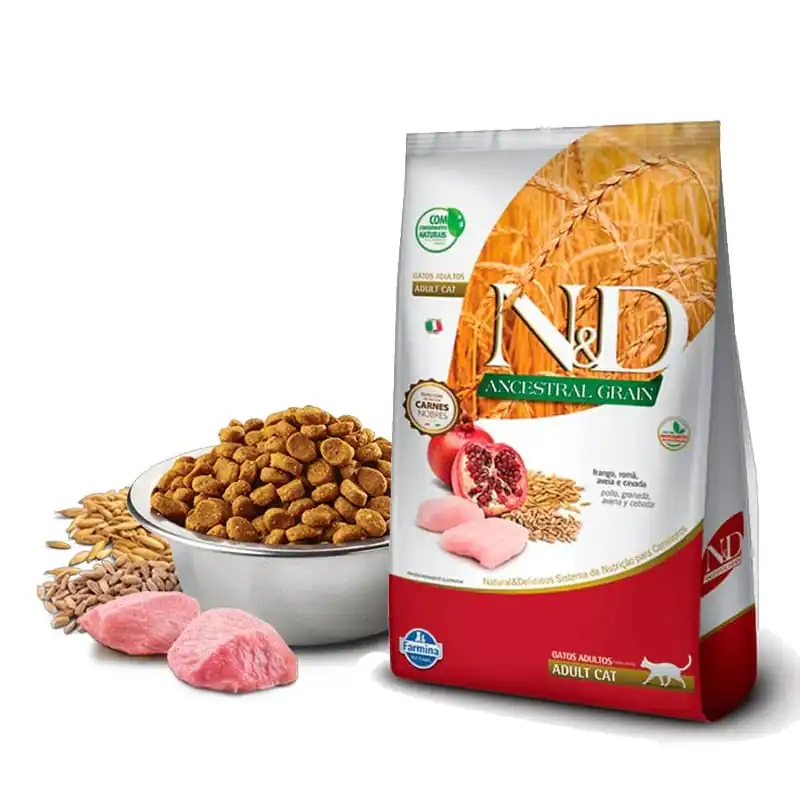 N&D Ancestral Grain Adult Cat 1,5 kg NUEVO