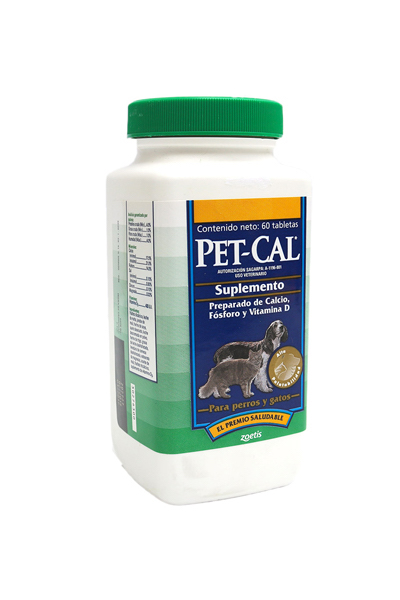 PET CAL Zoetis x 60 Tabletas
