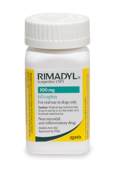 Rimadyl- Antiinflamatorio 100 mg x 1Tableta