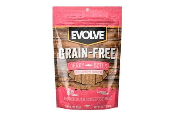 EVOLVE DOG SNACK GRAIN FREE SALMON